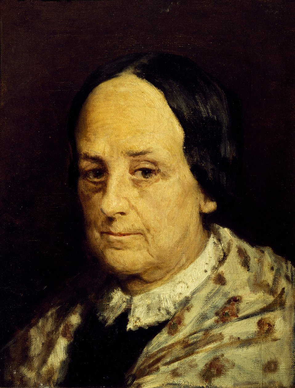 Portrett av Luisa Ruggeri, av Domenico Morelli (1823-1901) av Domenico Morelli