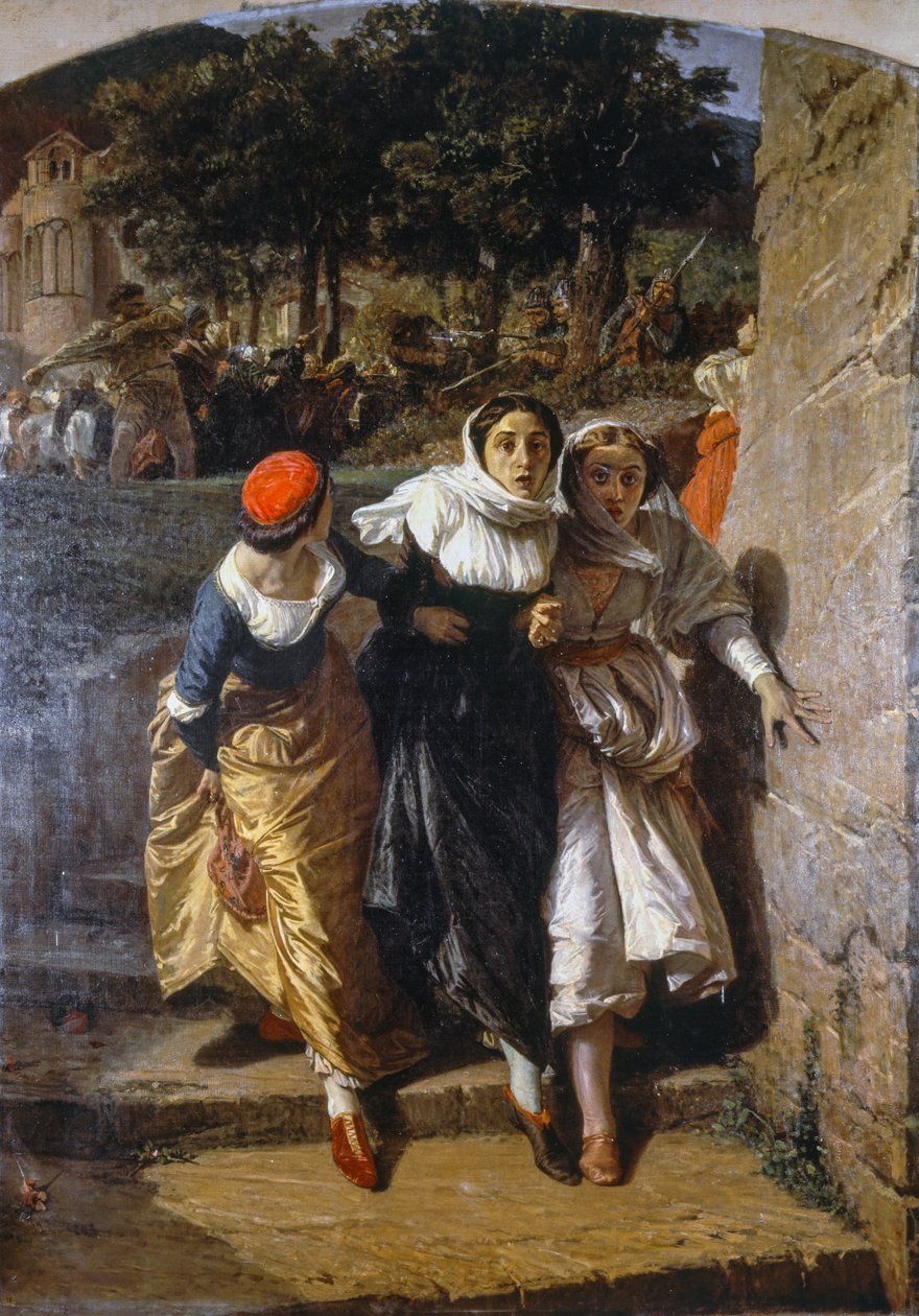 sicilianske vesper av Domenico Morelli