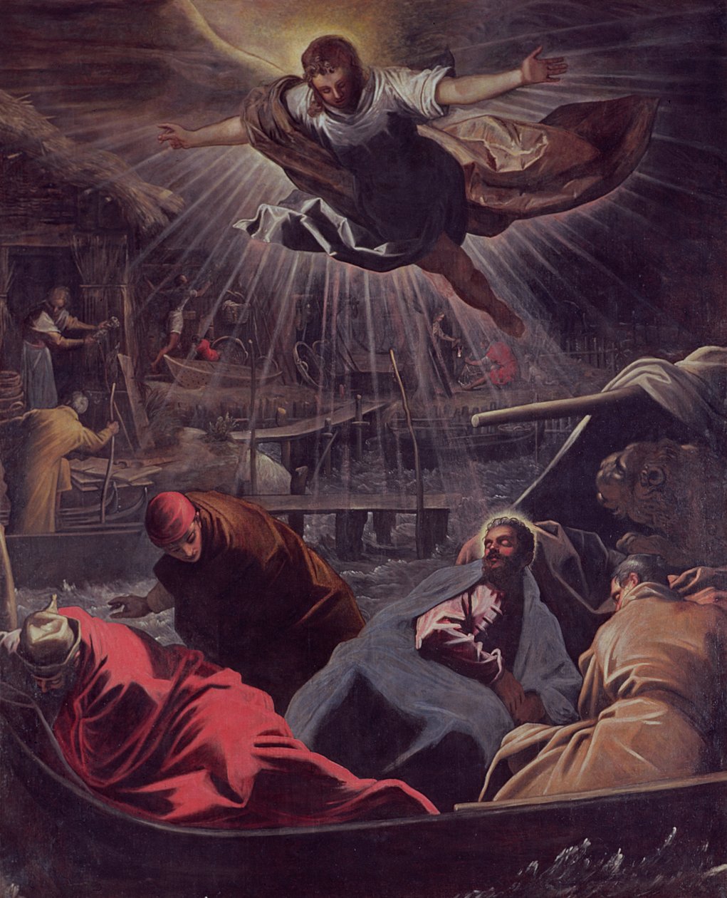 Drømmen om St. Mark av Domenico Robusti Tintoretto