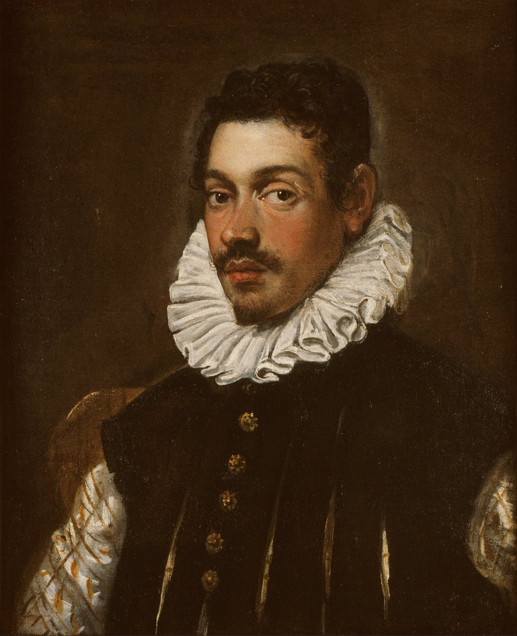 Portrett av en herre av Domenico Tintoretto