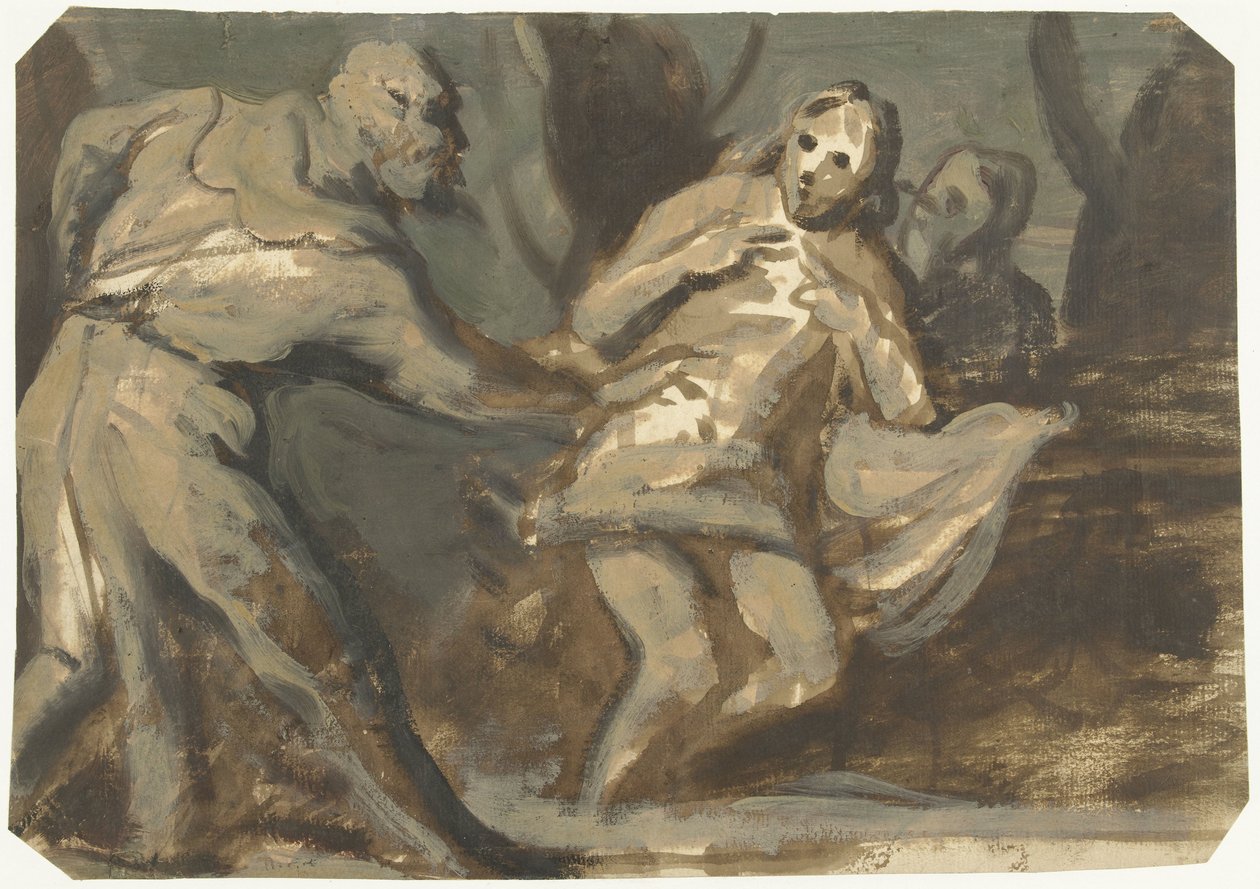 Susanna og de eldste av Domenico Tintoretto