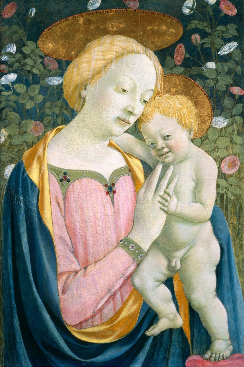 Madonna og barn av Domenico Veneziano