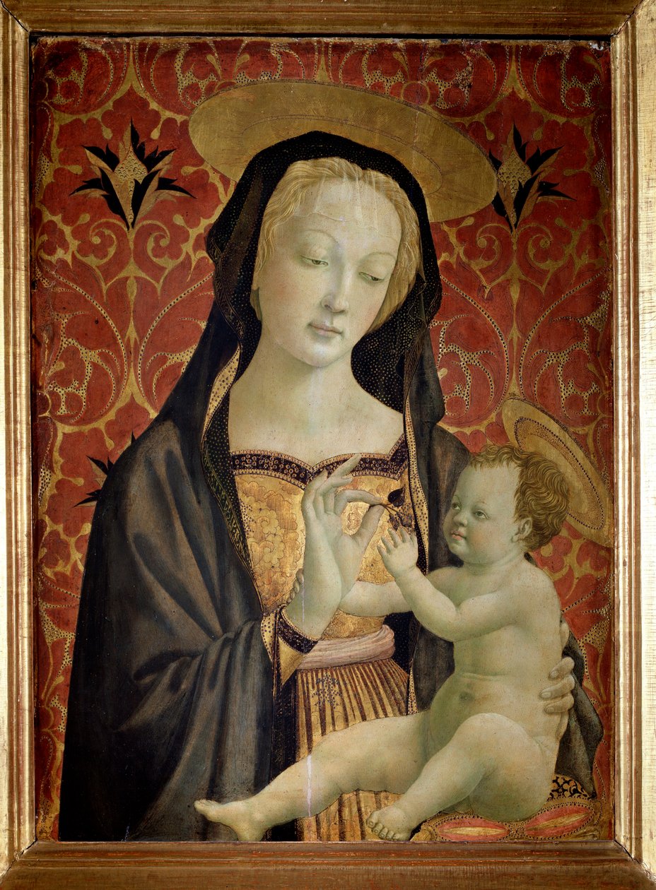 Jomfruen med barn (maleri av Domenico Veneziano