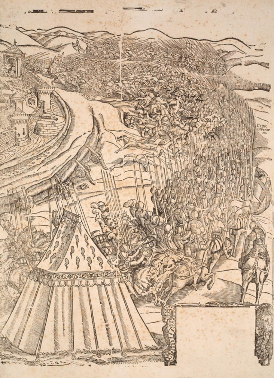 Fangst av Goleta i Tunis av Carl V av Domenico dei Franceschi