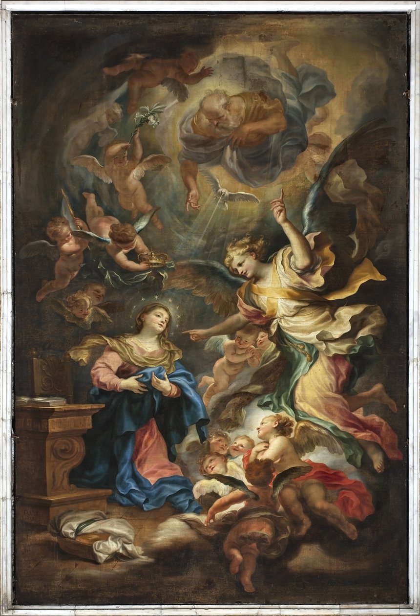 Kunngjøring av Domenico the Elder Piola