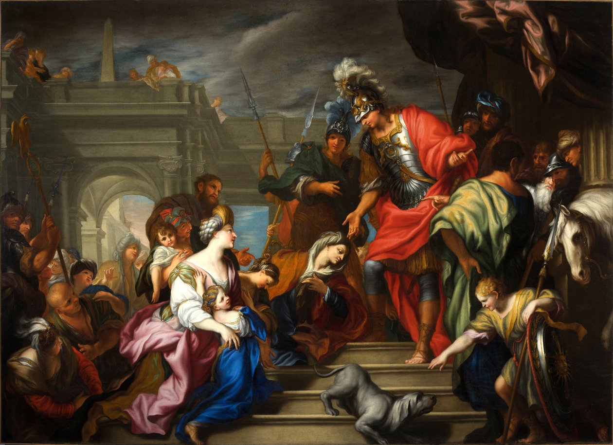 Barmhjertighet av Alexander av Domenico the Elder Piola