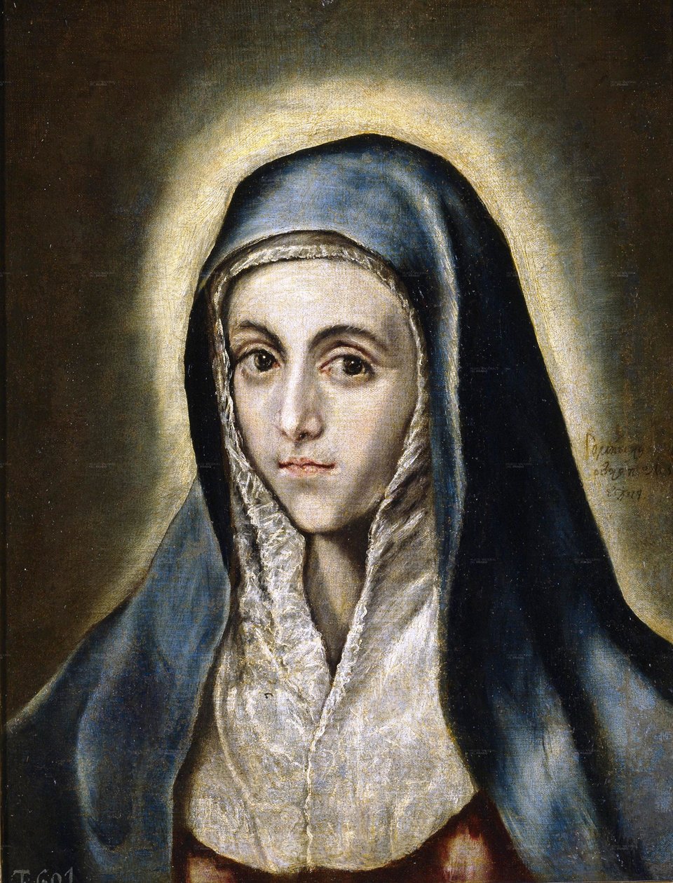 jomfru Maria av Domenikos Theotokópoulos