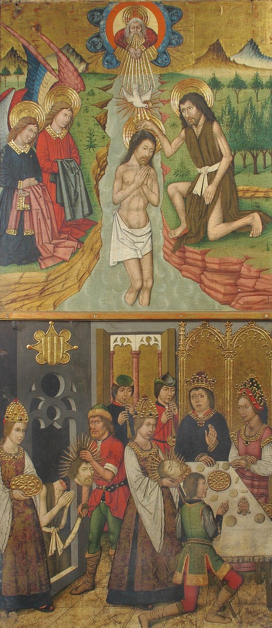 Panel fra Saint John Retable, 1464-1507. av Domingo Ram
