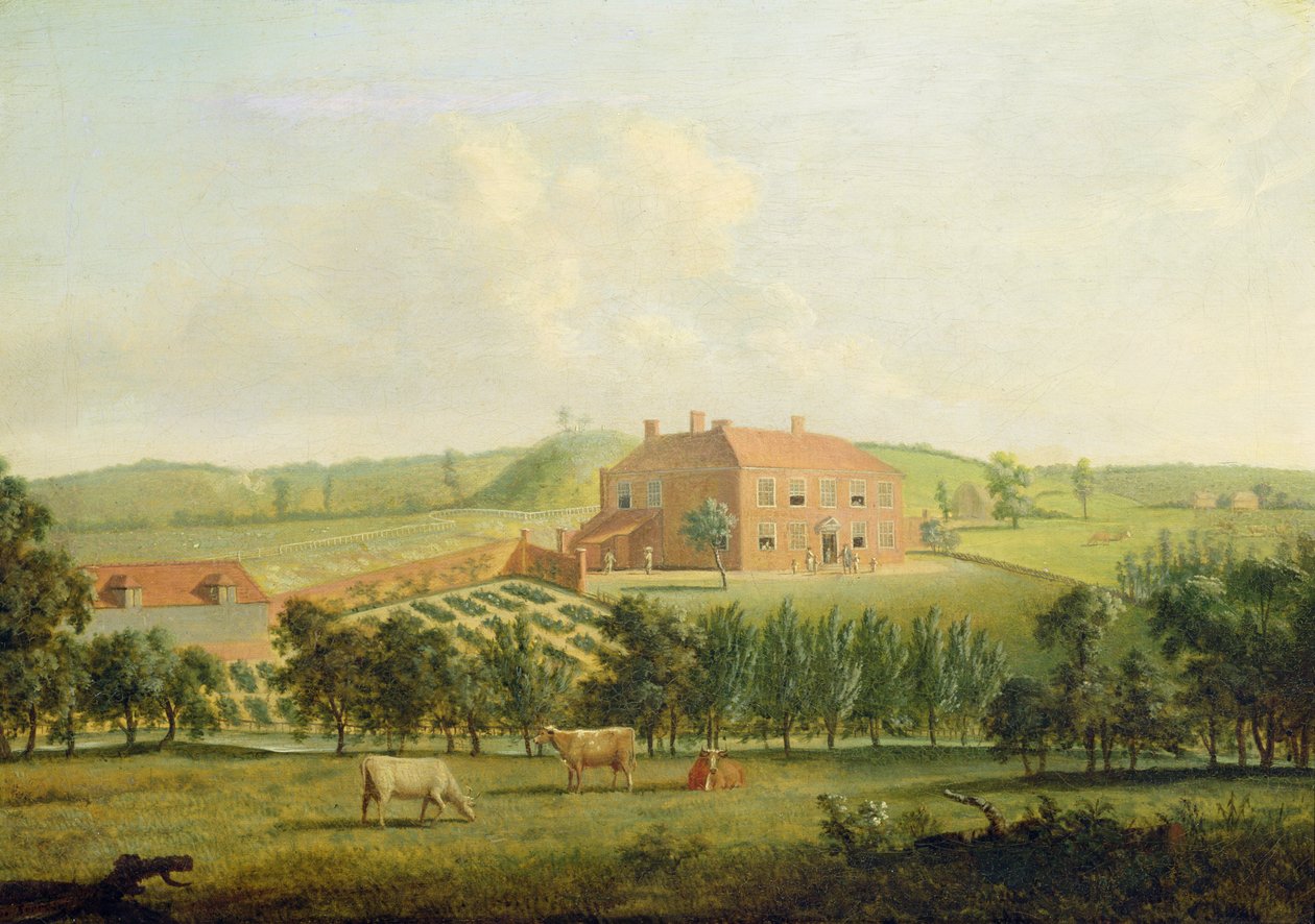 Saint Vincents, Near West Malling, Kent, ca. 1779 av Dominic Serres