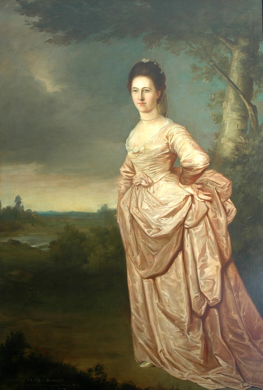 Mrs. Wood, 1770 av Dominic Serres