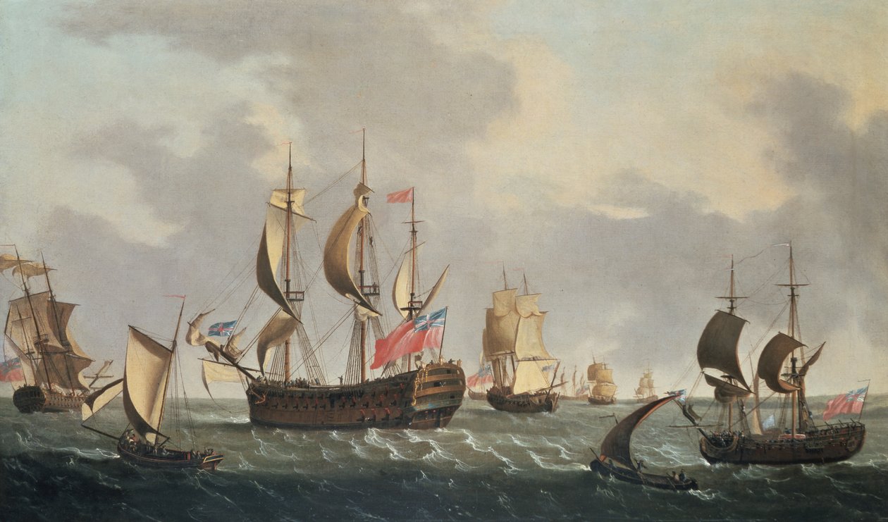 Royal Squadron utenfor kysten av Dominic Serres