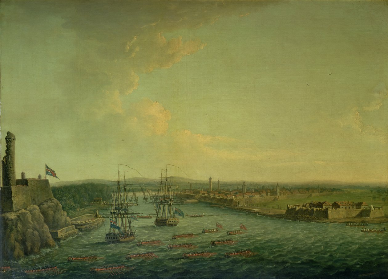 Beleiringen av Havana i 1762, 1767 av Dominic Serres