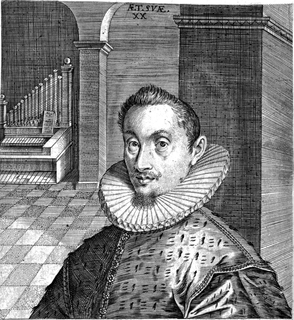 Hans Leo Haßler av Dominicus or Custodis Custos