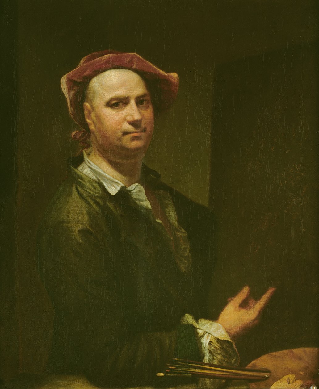 Selvportrett av Dominicus Van der Smissen