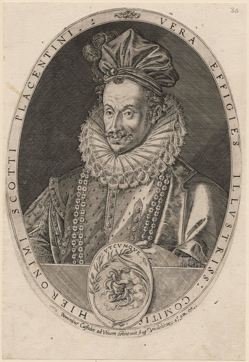 Jeronimo Scotto, før 1615 av Dominicus or Custodis Custos