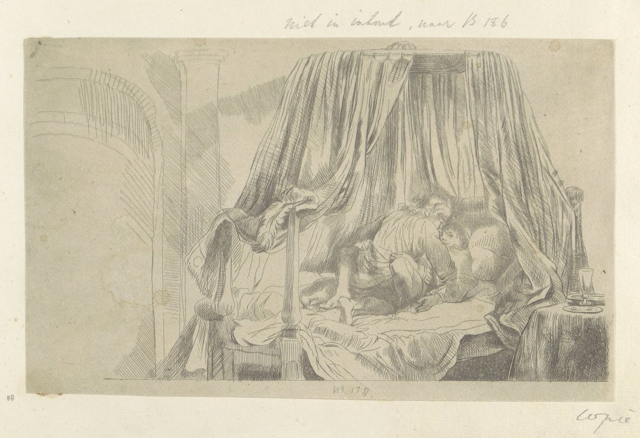 Ledikant Samling av åttifem originaltrykk (serietittel) av Dominique Vivant Denon (baron) (attributed to)