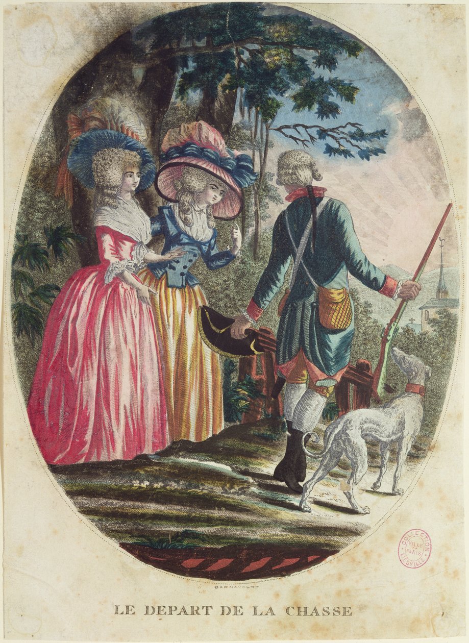Avreise for jakten av Dominique Vivant Denon