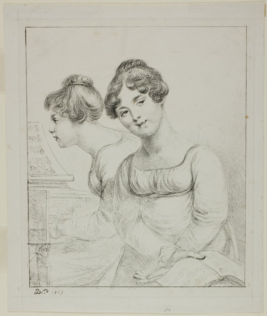 Madame Lavallée og Madame de Valory av Dominique Vivant Denon