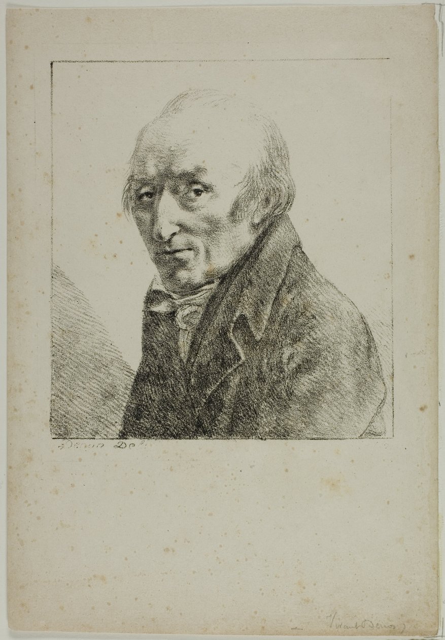Portrett av Monsieur Morice av Dominique Vivant Denon