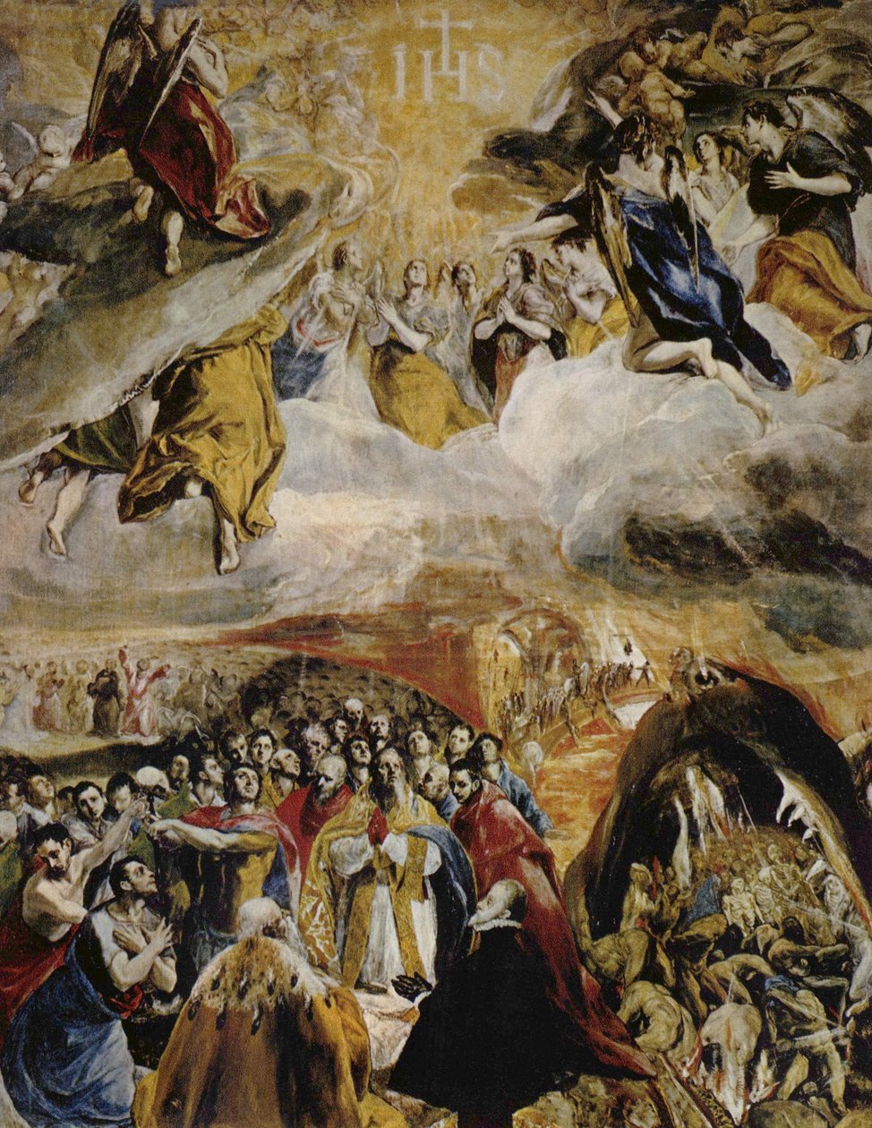 Allegori om seieren på Lepanto av El Greco