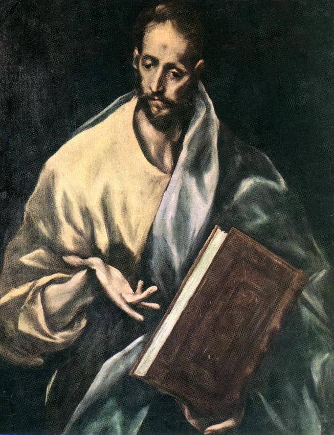 Apostelen St. James den mindre av El Greco