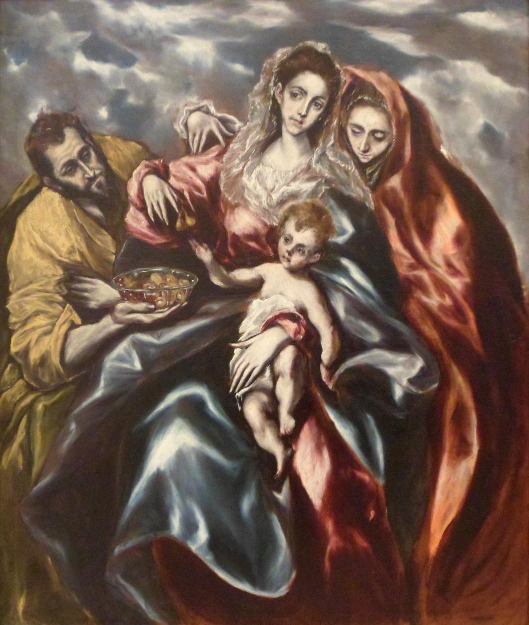 Den hellige familie av El Greco