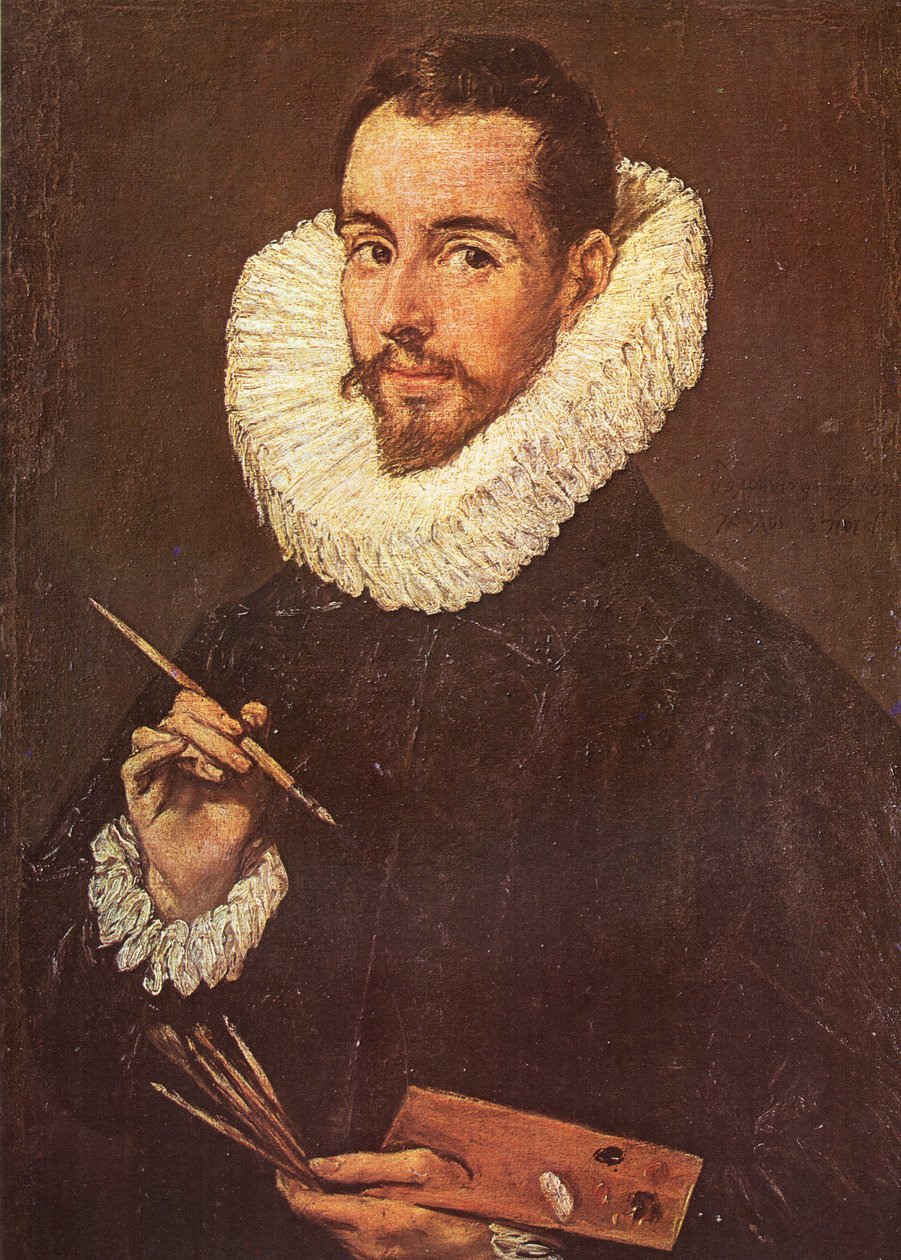 Portrett av Jorge Manuel Theotocópuli av El Greco