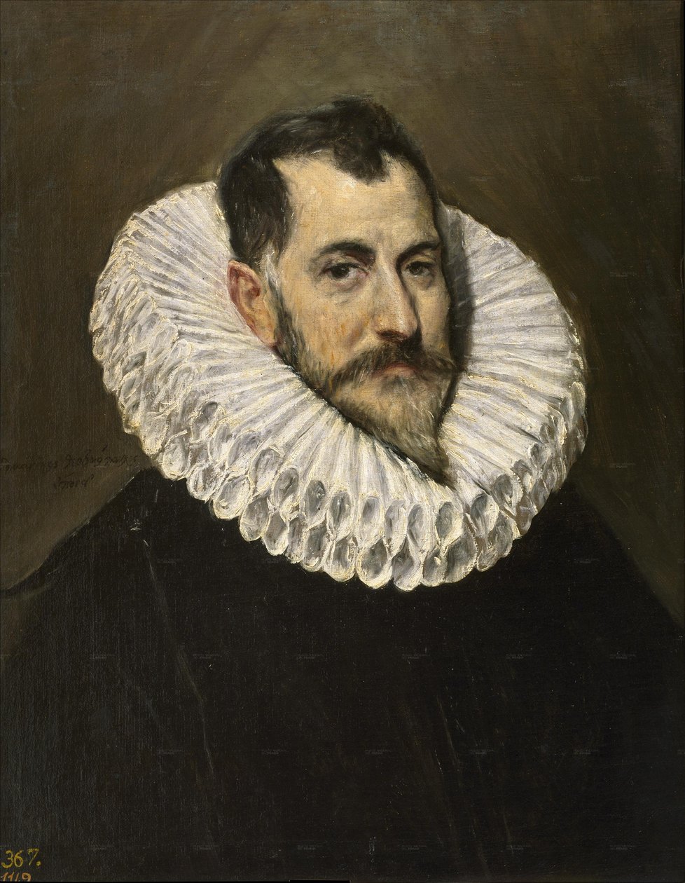 Portrett av ukjent herre av El Greco