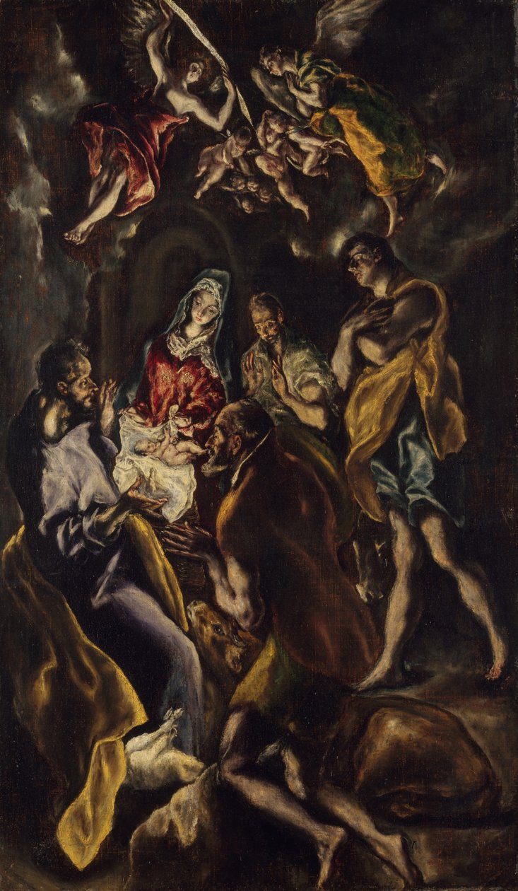 Tilbedelsen av hyrdene av El Greco