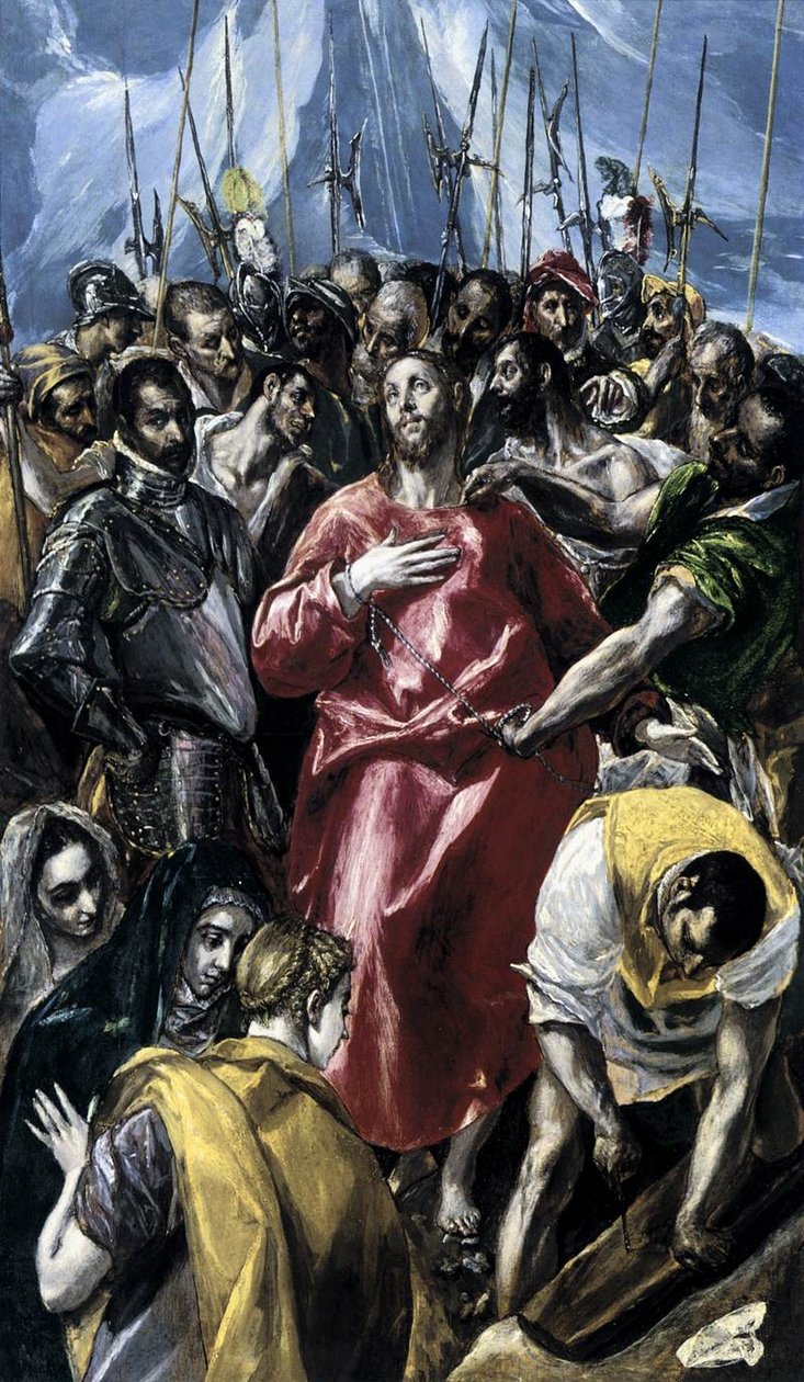 Kristi disrobing av El Greco