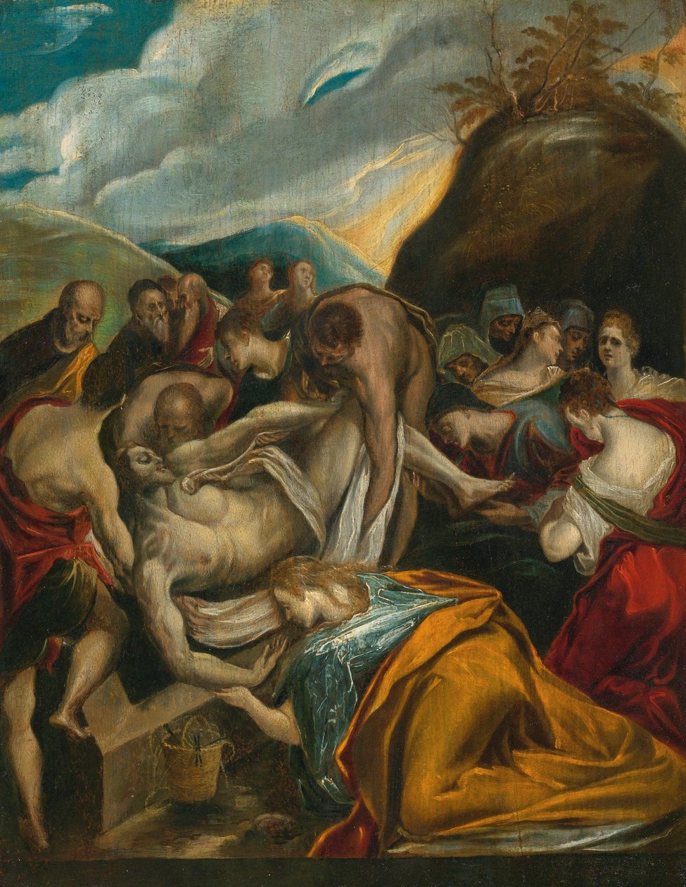Kristi begravelse av El Greco