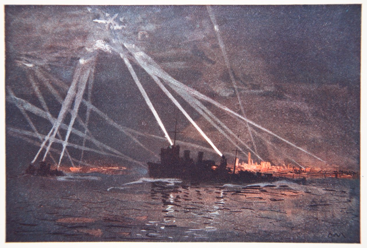 Blood and Iron: An Air-raid in the North, illustrasjon fra 