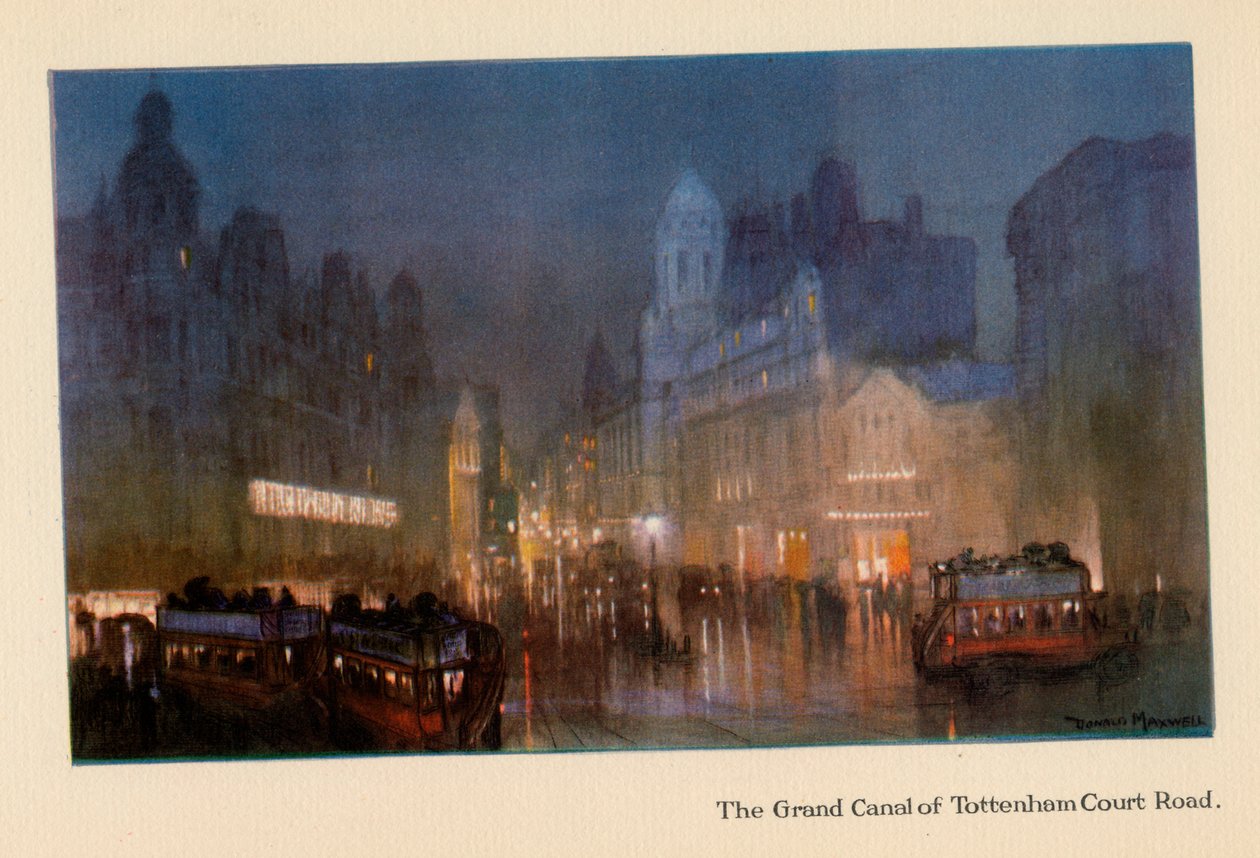 Grand Canal of Tottenham Court Road, fra 