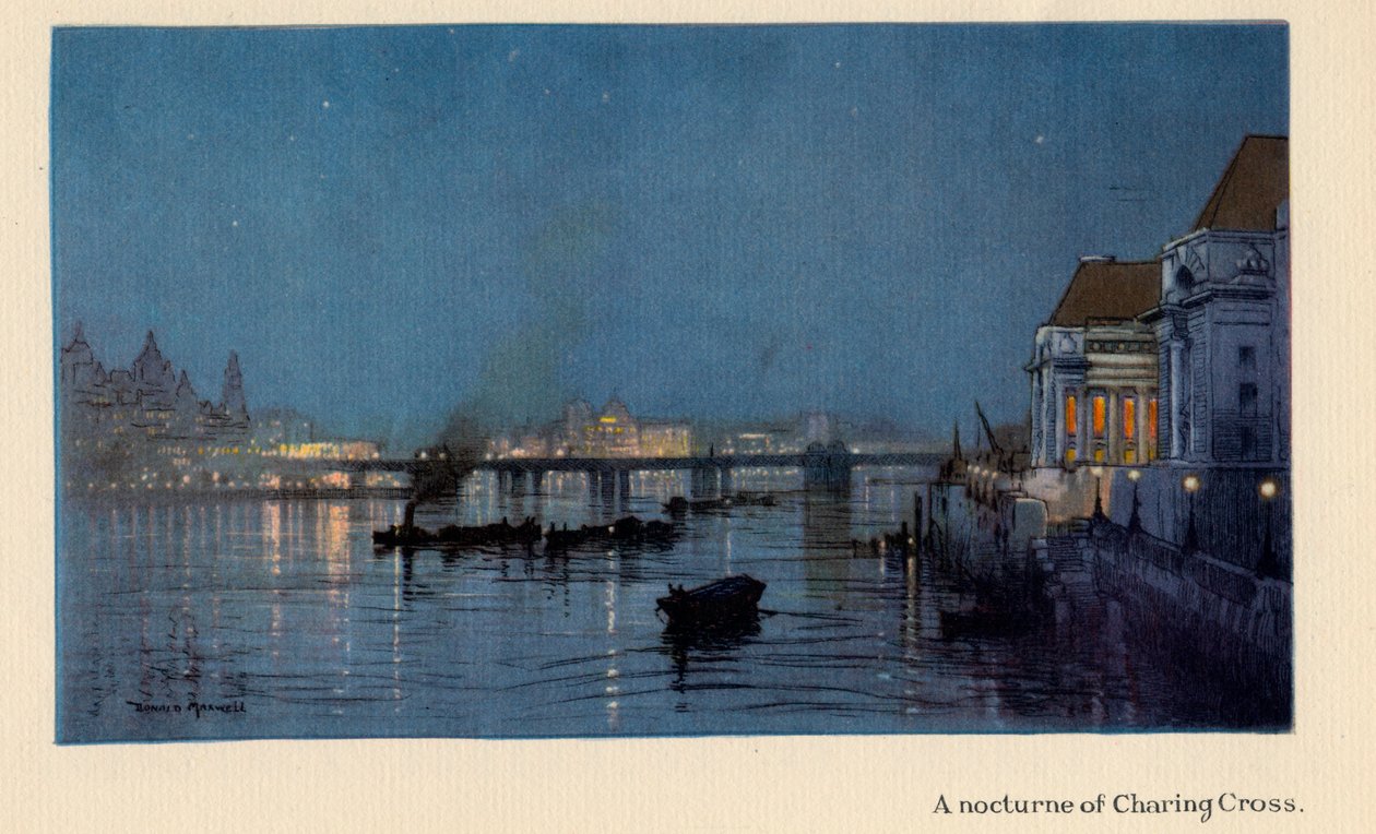 A Nocturne of Charing Cross, fra 