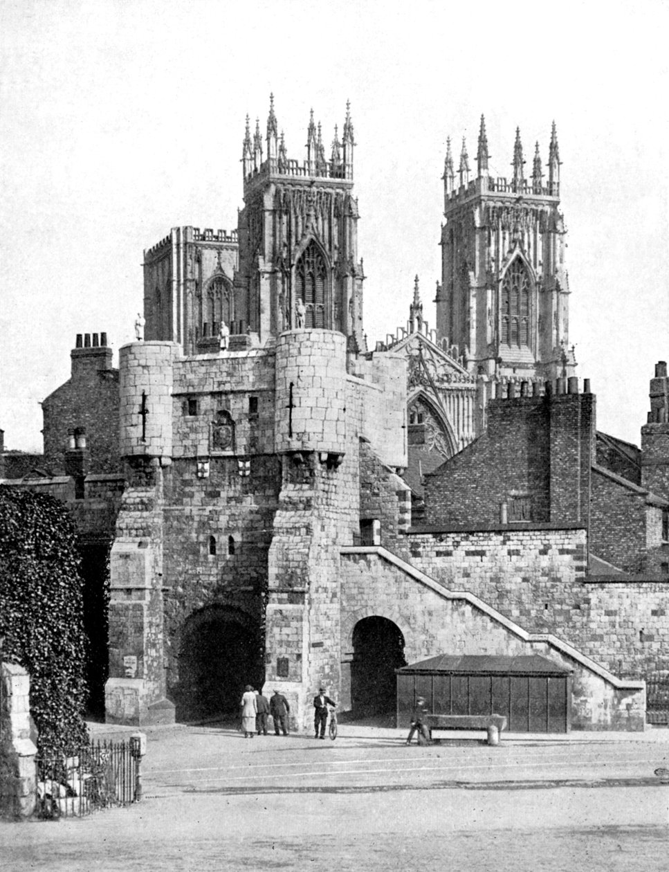 Bootham Bar, York, North Yorkshire, 1924-1926. av Donald McLeish