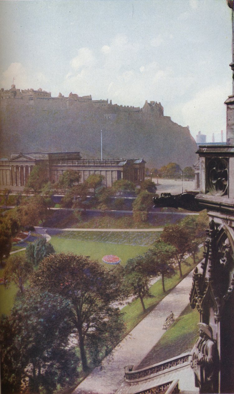 Edinburgh, ca 1930-tallet av Donald McLeish