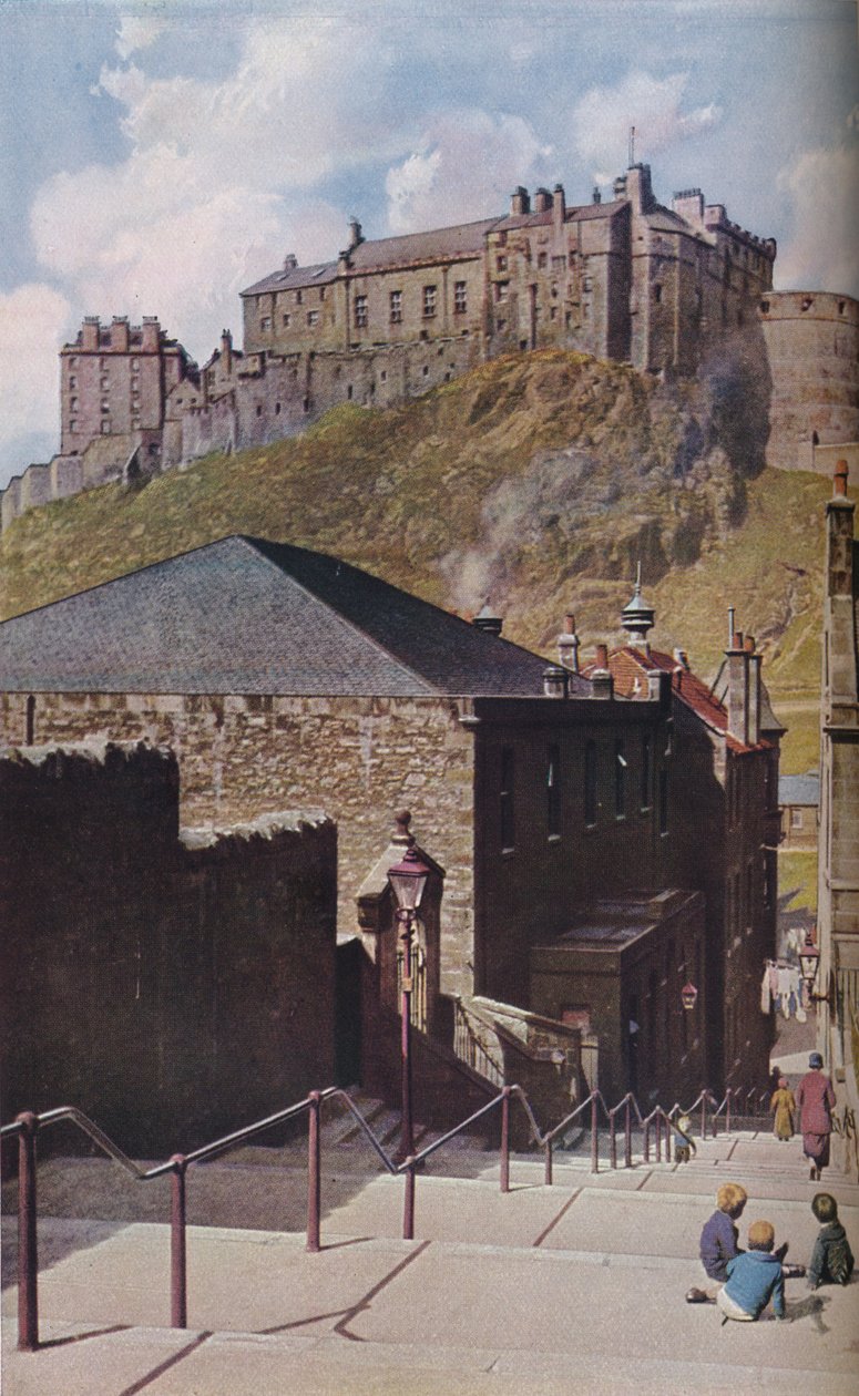 Edinburgh, ca 1930-tallet av Donald McLeish