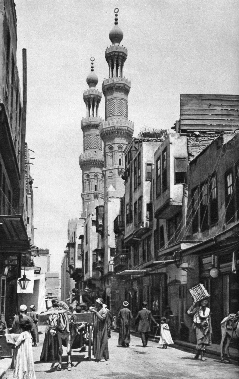 Moskeen til Sultan al-Muayyad, Kairo, Egypt, c1922 av Donald McLeish