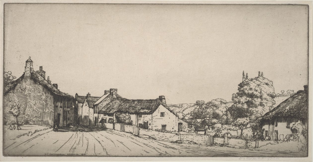 En landsby i Devonshire av Donald Shaw MacLaughlan