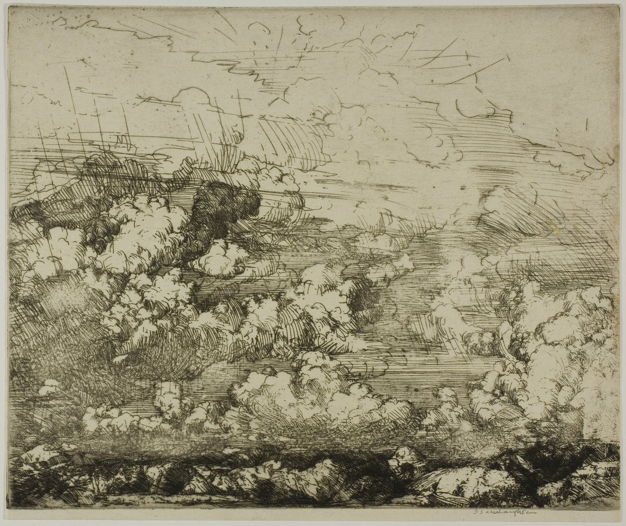 Over fjellene, Sveits av Donald Shaw MacLaughlan