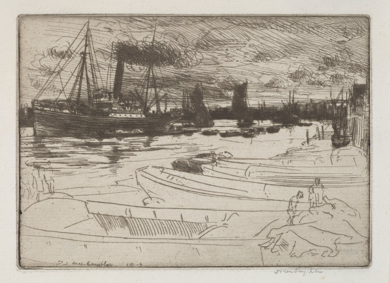 Kveldslys av Donald Shaw MacLaughlan
