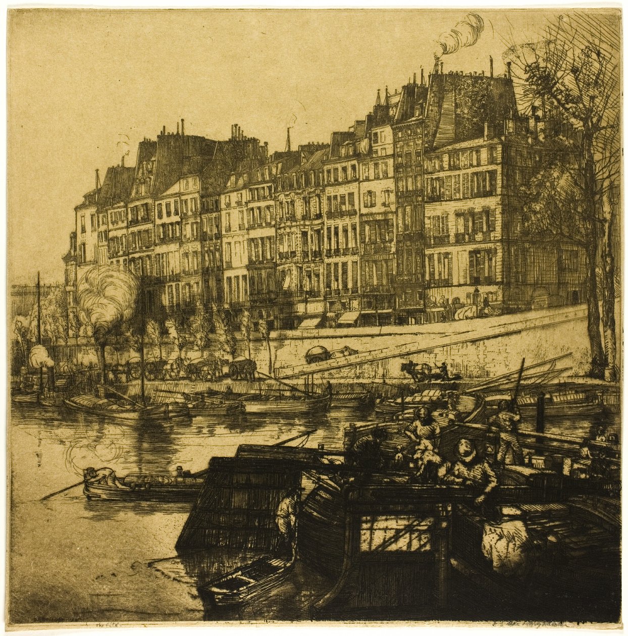 Byen, Paris av Donald Shaw MacLaughlan