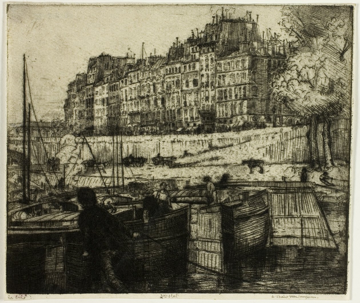 Byen, Paris av Donald Shaw MacLaughlan
