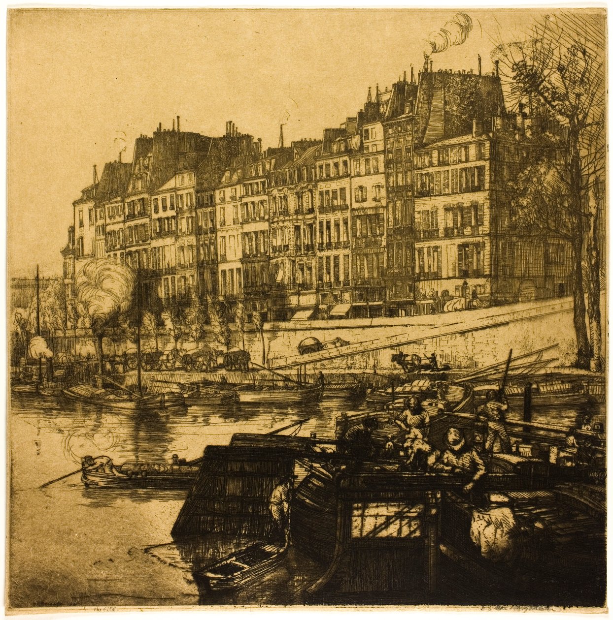 Byen, Paris av Donald Shaw MacLaughlan