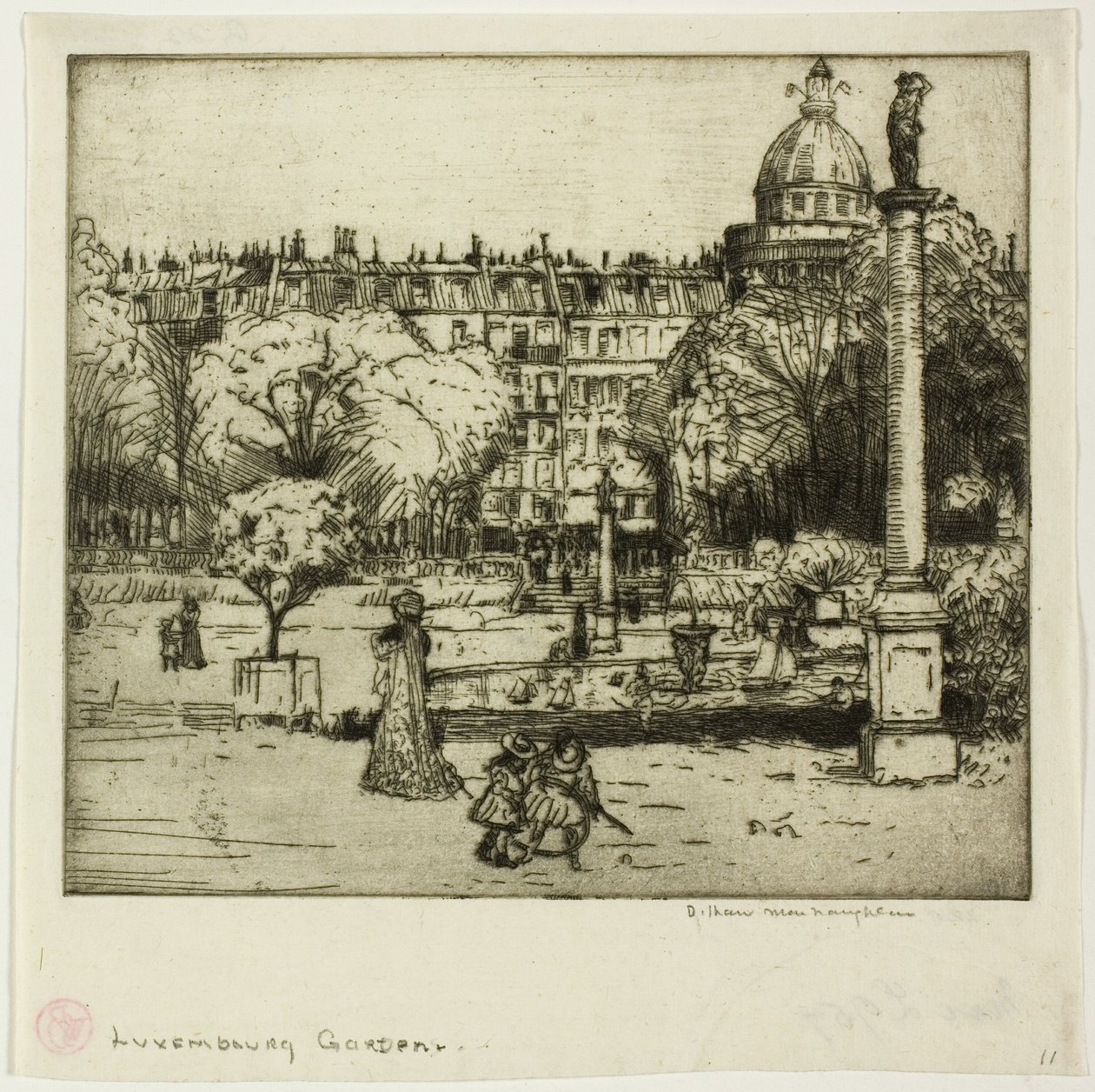 Luxembourghagen, Paris av Donald Shaw MacLaughlan