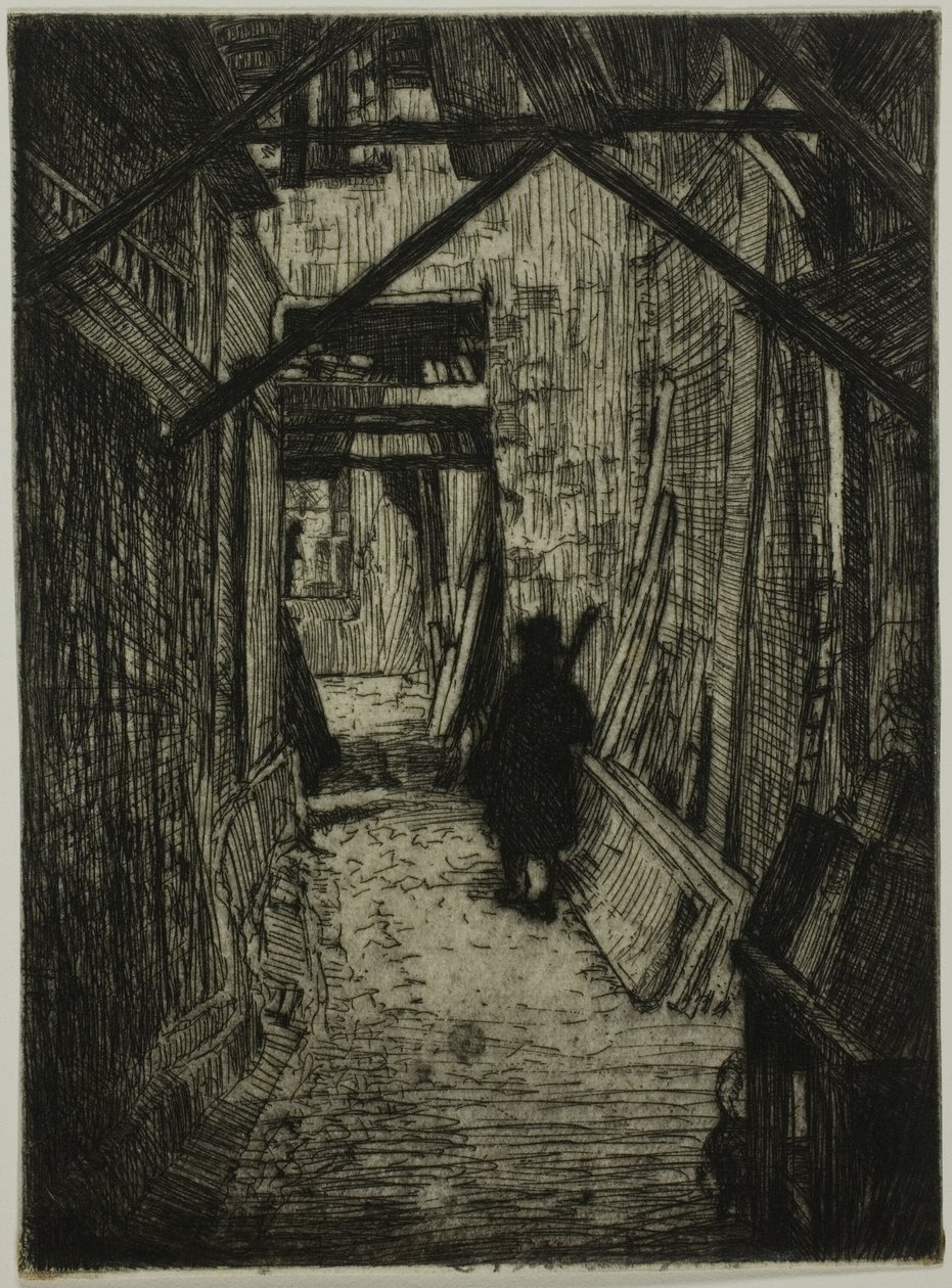 Passasjevei, Rouen av Donald Shaw MacLaughlan