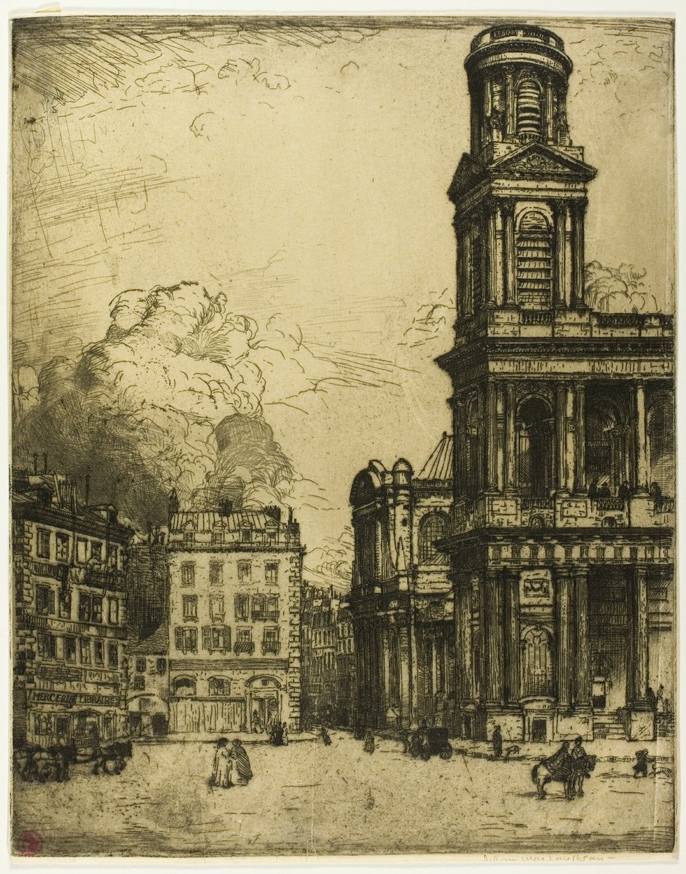 Saint Sulpice, Paris: Det store tårnet av Donald Shaw MacLaughlan