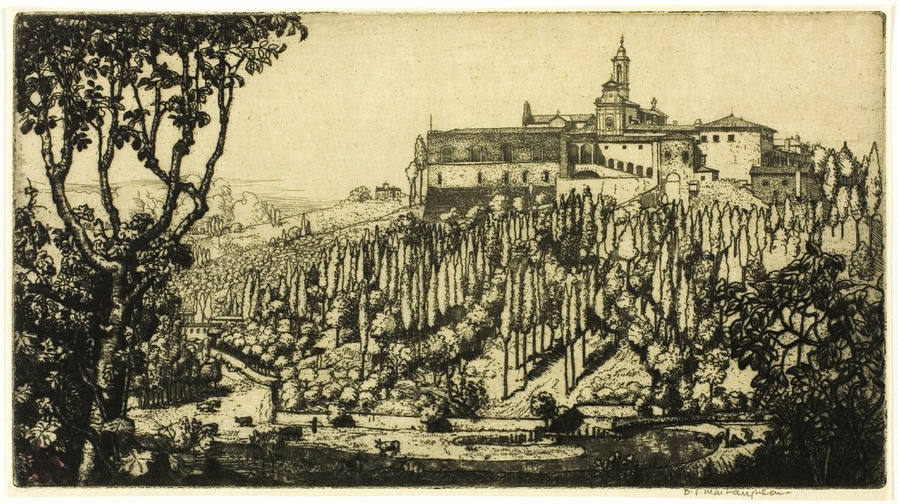 The Certosa, Firenze av Donald Shaw MacLaughlan