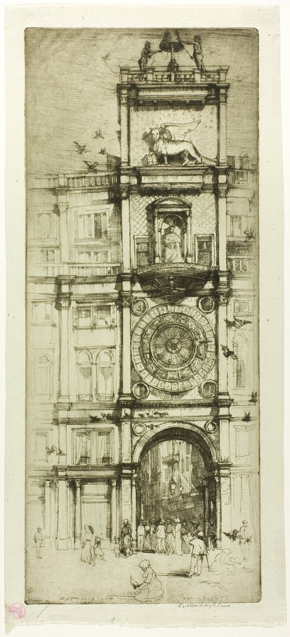 Klokketårnet, Venezia av Donald Shaw MacLaughlan