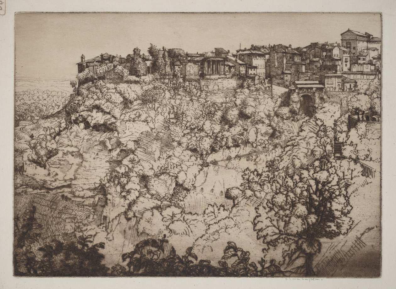 Tivoli av Donald Shaw MacLaughlan